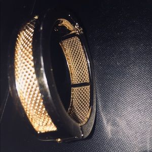 R.Lauren Thick Gold Tone Bracelet/Bangle